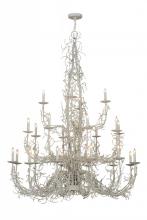 Meyda Blue 152649 - 54"W Twigs 24 LT Chandelier