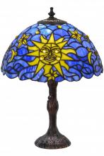 Meyda Blue 153615 - 16.5" High Sun; Moon & Stars Table Lamp