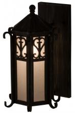 Meyda Blue 157313 - 9"W Caprice Lantern Wall Sconce