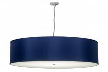 Meyda Blue 161667 - 48" Wide Cilindro Textrene Pendant