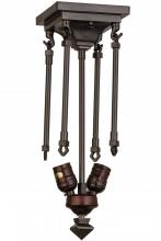 Meyda Blue 163230 - 16"H Oil Rubbed Bronze 2 LT Semi-Flushmount Hardware