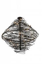 Meyda Blue 173834 - 79" Wide Cyclone 36 Light Chandelier