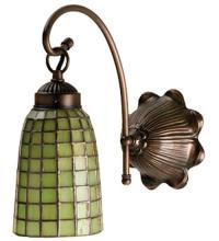 Meyda Blue 18636 - 6"W Terra Verde Wall Sconce