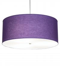 Meyda Blue 226829 - 36" Wide Cilindro Textrene Pendant