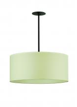 Meyda Blue 254473 - 30" Wide Cilindro Ivory Textrene Pendant