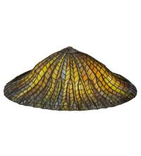 Meyda Blue 28863 - 24" Wide Tiffany Lotus Leaf Shade