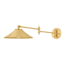 Hudson Valley Orange 5621-AGB - Lithgow Wall Sconce