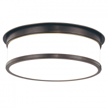 Hudson Valley Orange 715-OB - 3 LIGHT FLUSH MOUNT