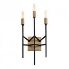 Varaluz 314W03HGCB - Bodie 3-Lt ADA Sconce - Havana Gold/Carbon