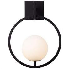 Varaluz 388W01SMBFG - Stopwatch 1-Lt Small Sconce - Matte Black/French Gold