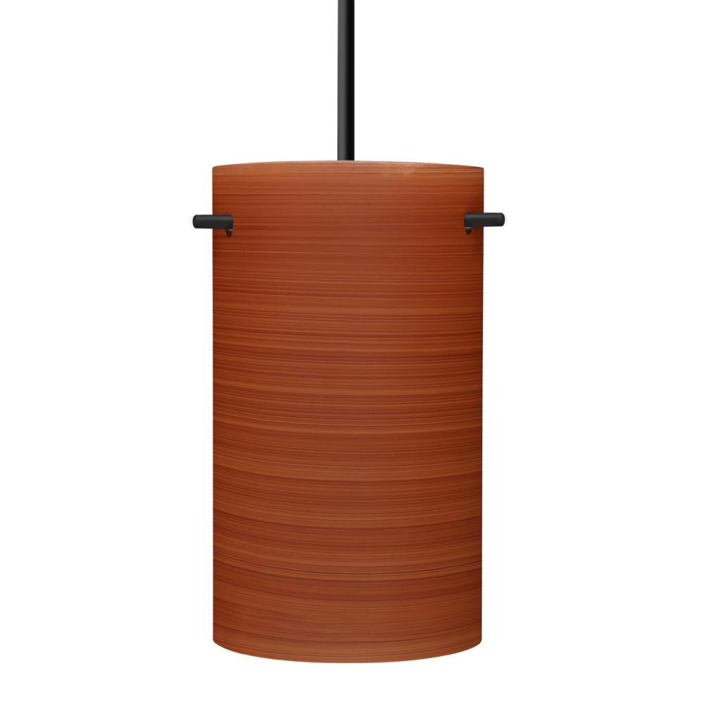 Besa Tamburo 5 Pendant, Cherry, Black Finish, 1x100W MAX E26 Base