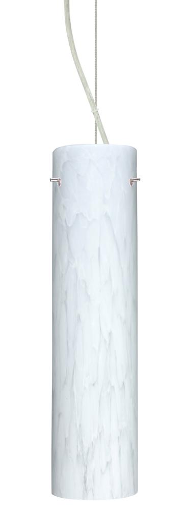 Besa Stilo 16 LED Pendant Carrera Satin Nickel 1x9W LED