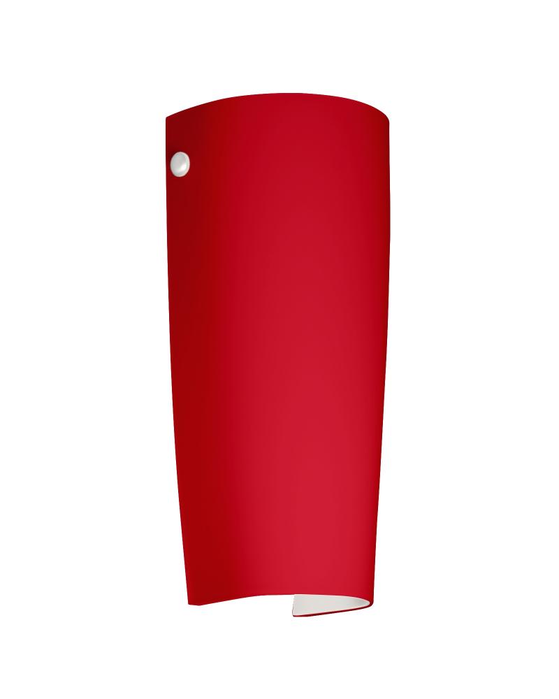 Besa Wall Tomas White Ruby Matte 1x75W Medium Base