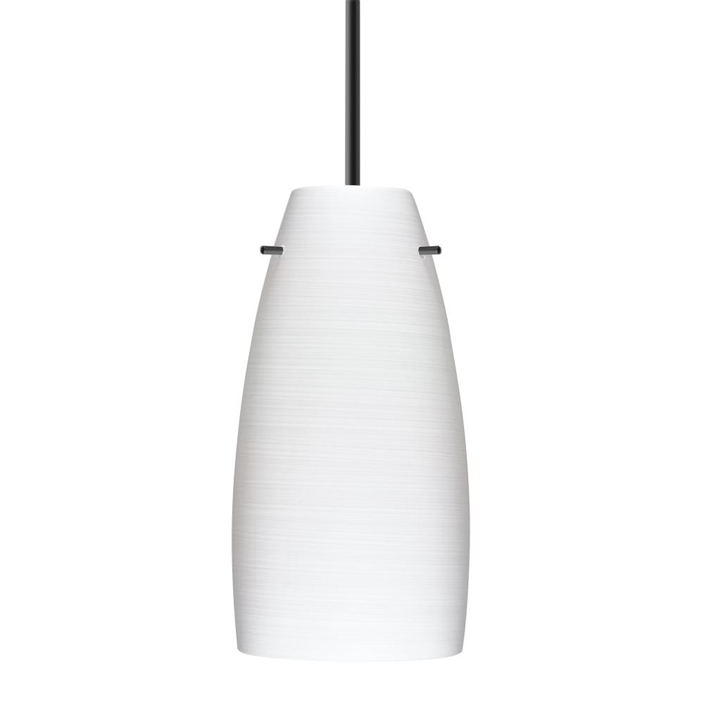 Besa Tao 10 Pendant For Multiport Canopy Black Chalk 1x100W Medium Base