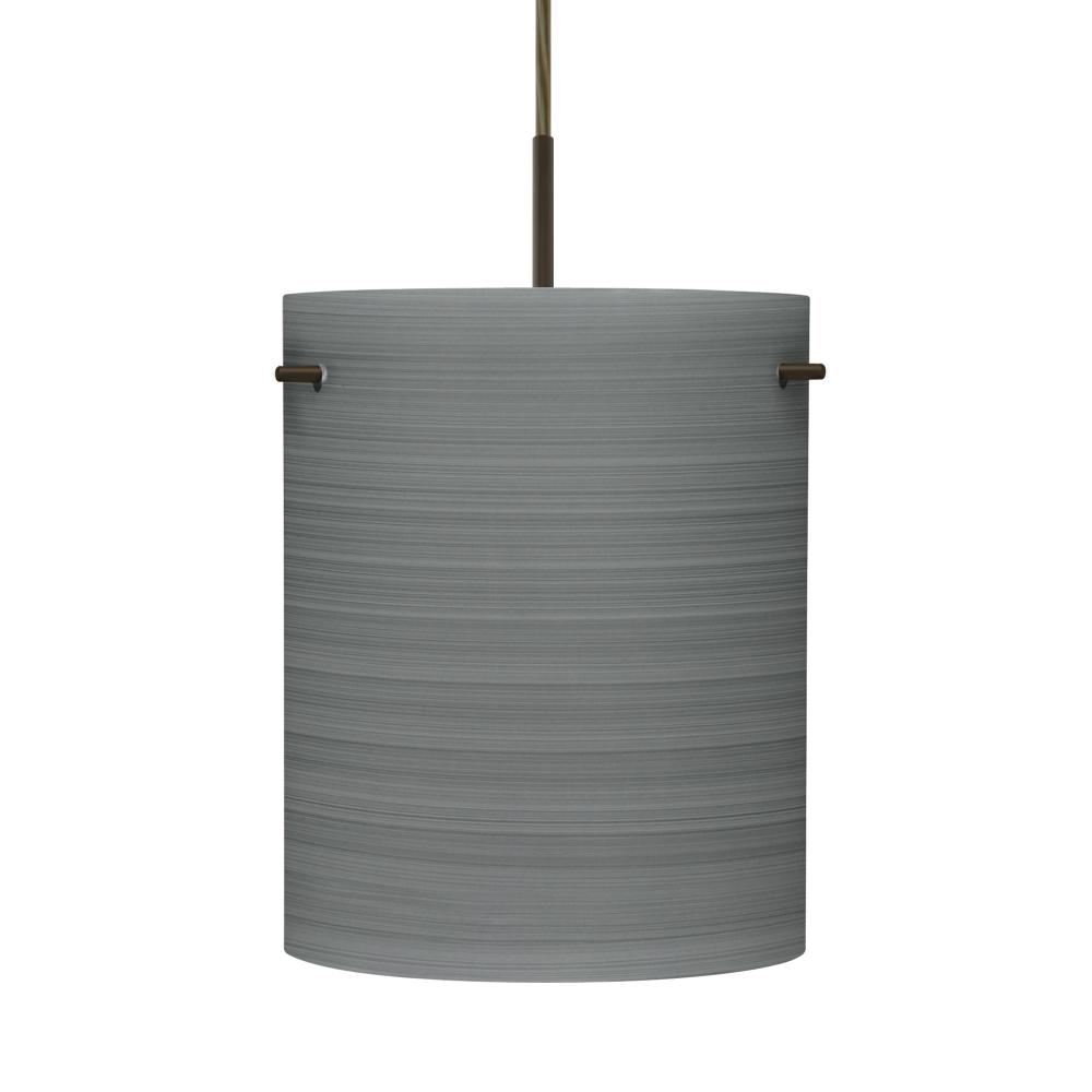 Besa Tamburo 8 Pendant, Titan, Bronze Finish, 1x100W MAX E26 Base