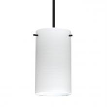 Besa Lighting 1BC-4404KR-BK - Besa Stilo 7 Pendant Black Chalk 1x50W MAX E12 Base