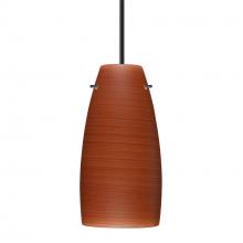 Besa Lighting 1JC-1512CH-BK - Besa Tao 10 Pendant Black Cherry 1x100W Medium Base