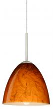 Besa Lighting 1JC-4470HB-SN - Besa Vila Pendant Satin Nickel Habanero 1x60W Medium Base