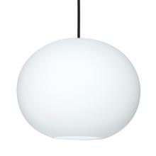 Besa Lighting 1JC-477507-BK - Besa Pendant Jordo Black Opal Matte 1x150W Medium Base