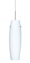 Besa Lighting 1JC-489707-SN - Besa Pendant Suzi 14 Satin Nickel Opal Matte 1x100W Medium Base