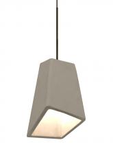 Besa Lighting 1XP-SKIPTN-LED-BR - Besa Skip Cord Pendant, Tan, Bronze Finish, 1x9W LED