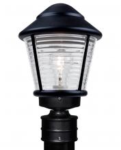 Besa Lighting 310057-POST - Costaluz 3100 Series Post Black 1x75W A19