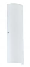 Besa Lighting 819407-SN - Besa Wall Torre 22 Satin Nickel White Matte 2x100W Medium Base