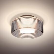 Besa Lighting BELUSMC-LED-BR - Belu Ceiling, Smoke Shade, Bronze Finish, 1x5W LED