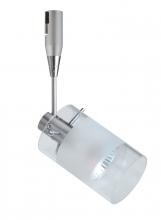 Besa Lighting RSP-6524EC-06-SN - Besa Spotlight With 6" Stem Scope Satin Nickel Clear/Frost 1x50W Halogen Mr16