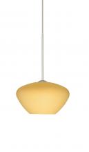 Besa Lighting X-5410VM-SN - Besa Pendant For Multiport Canopy Peri Satin Nickel Vanilla Matte 1x50W MAX GY6.35 Base