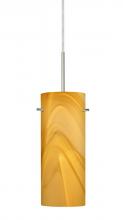 Besa Lighting 1JC-4123HN-SN - Besa Stilo 10 Pendant Satin Nickel Honey 1x100W A19