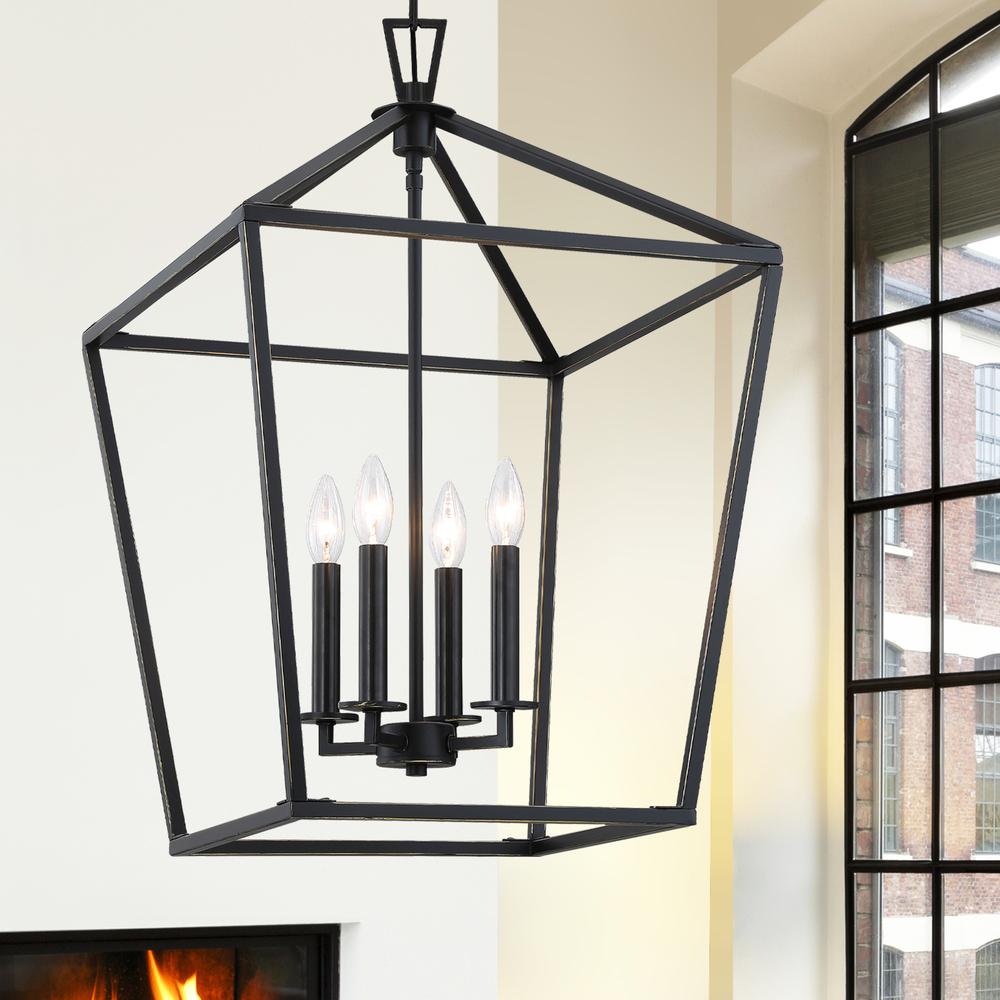 Townsend 4-Light Pendant in Classic Bronze