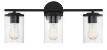 Savoy House 8-8020-3-BK - Marshall 3-Light Bathroom Vanity Light in 
Matte Black