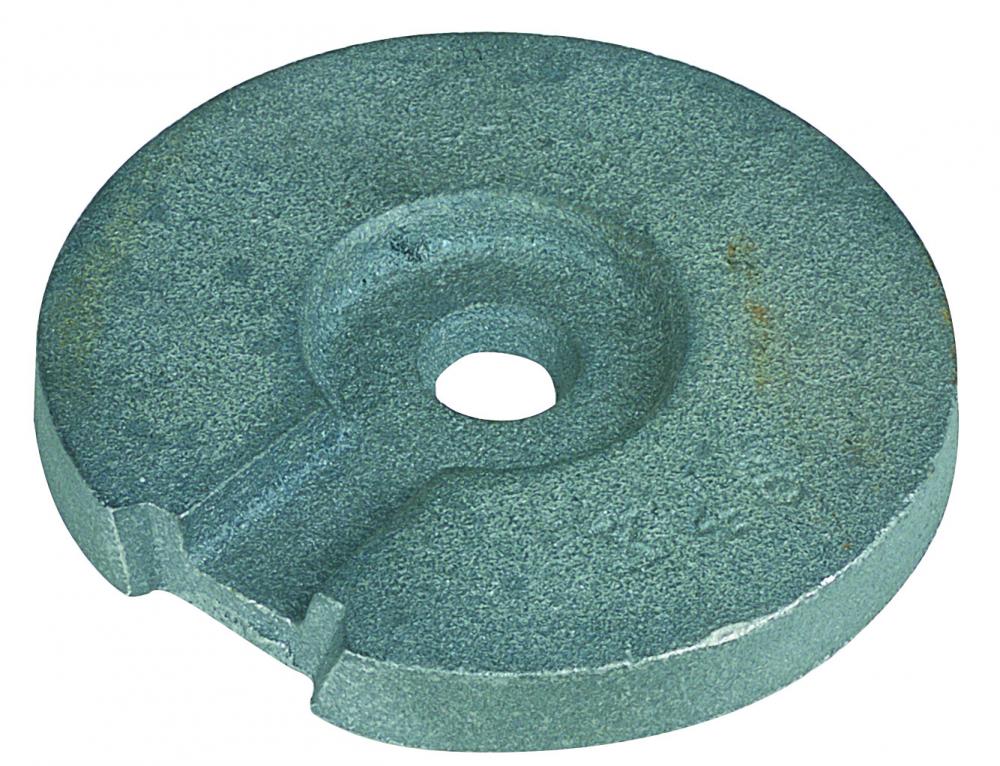 4IN CAST IRON WEIGHT 1.50 LB  X 1/2IN X SLIP 1/4IP