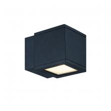 WAC US WS-W2504-BK - RUBIX Outdoor Wall Sconce Light