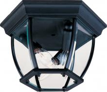 Maxim 1029BK - Crown Hill-Outdoor Flush Mount