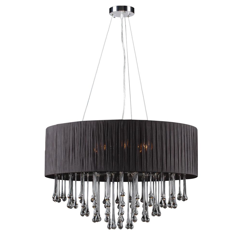 6 Light Chandelier Rain Collection