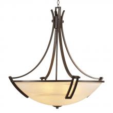 PLC Lighting 14869ORB618GU24 - 6 Light Chandelier Highland Collection 14869ORB618GU24