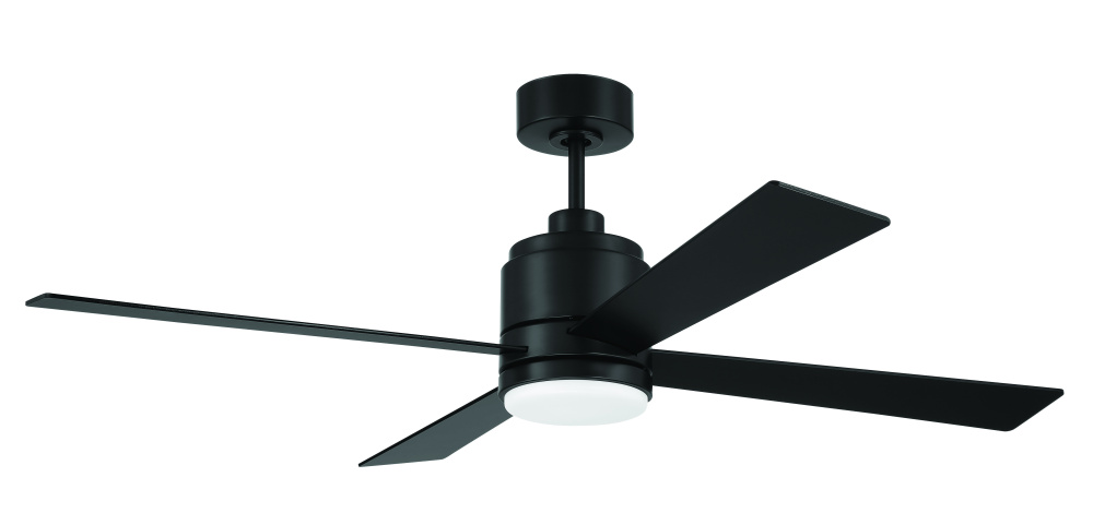 52" Ceiling Fan w/ 4 Blades & LED Light kit