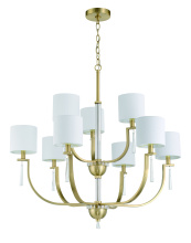 Craftmade 58229-SB - 9 Light Chandelier