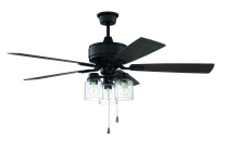 Craftmade KTE52FB5 - 52" Ceiling Fan w/Blades & 3x4w LED Light Kit