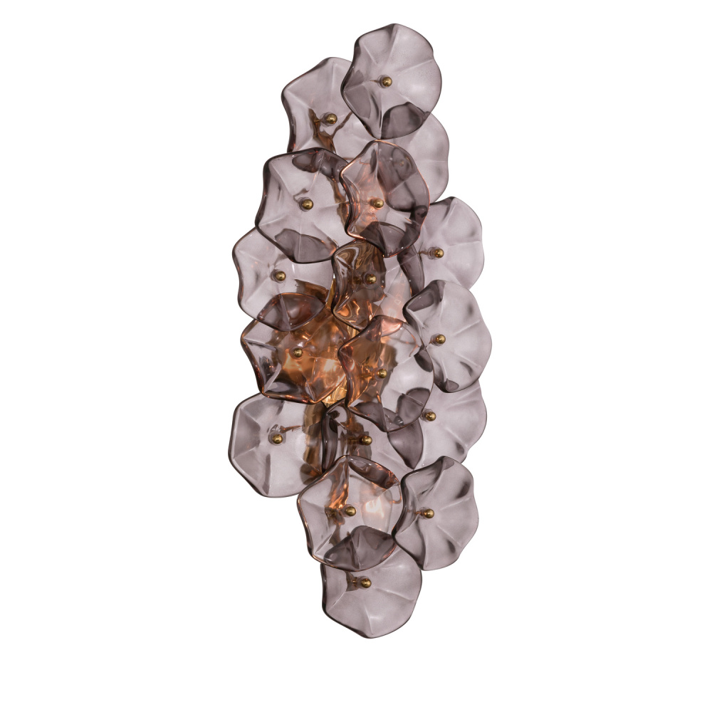 Esme 23'' Aged Brass Sconce