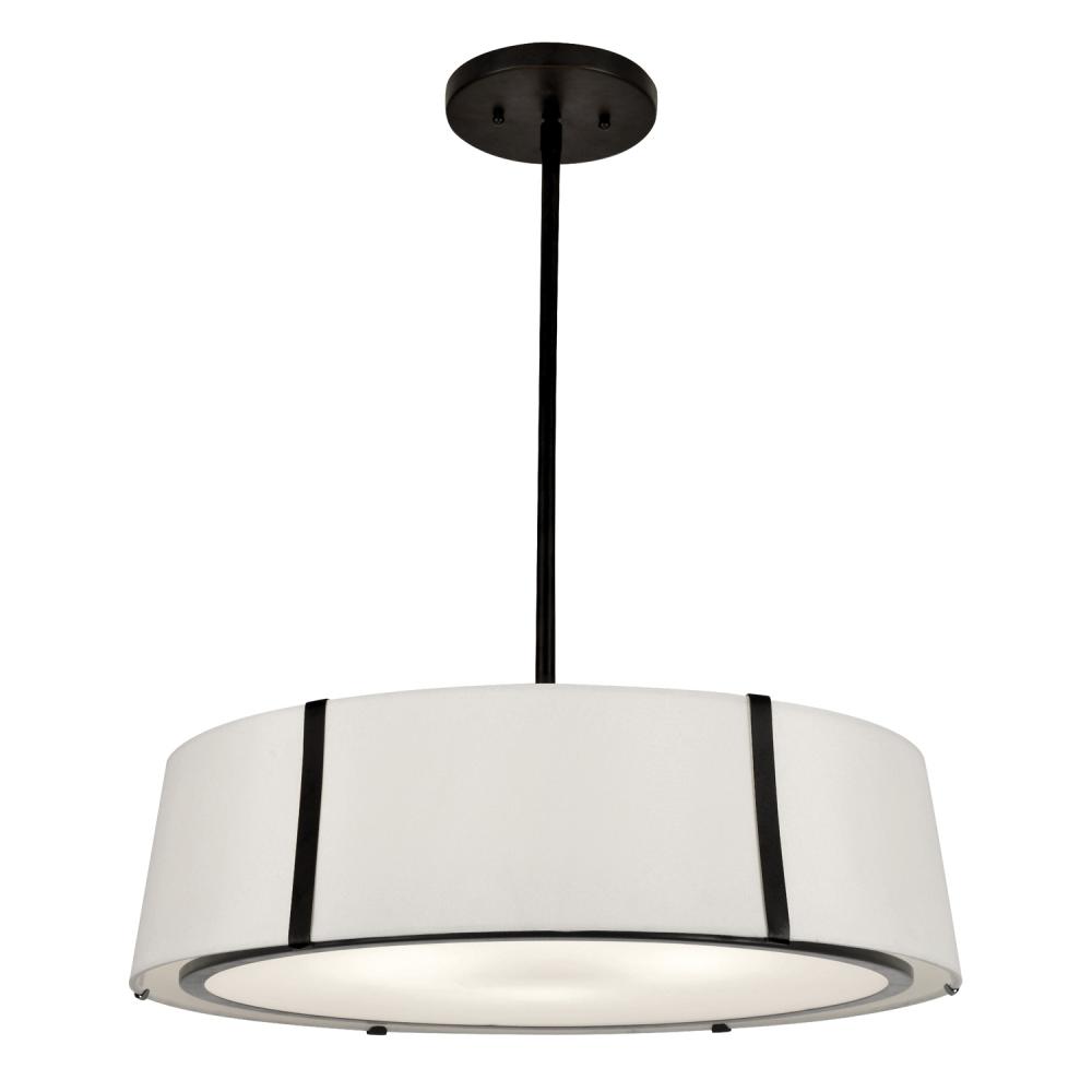 Fulton 24'' Black Pendant
