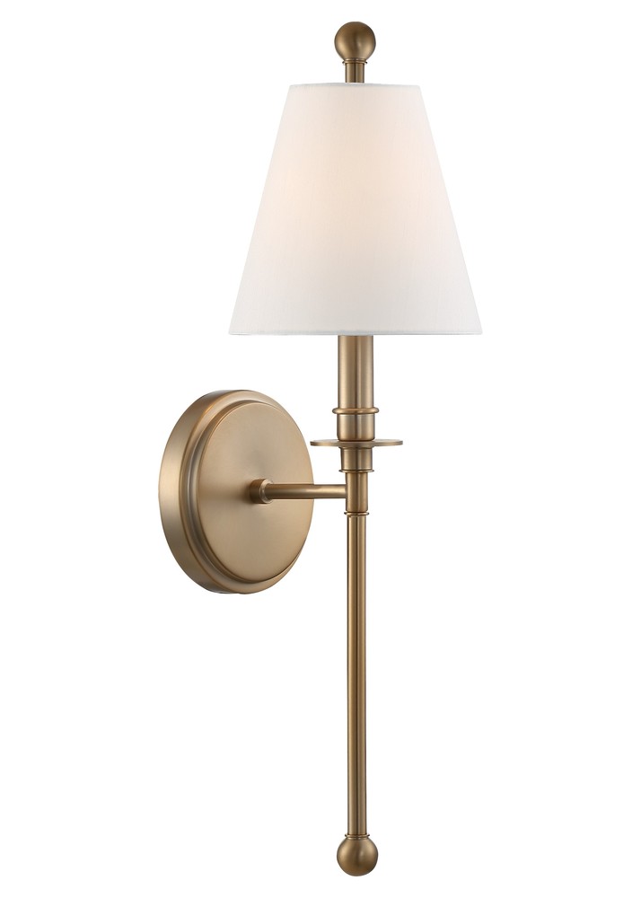 Riverdale 6'' Aged Brass Sconce