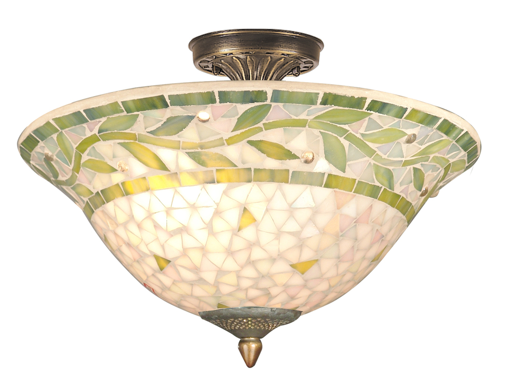 Cadena Mosaic Flush Mount