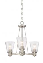 Designers Fountain 88083-SP - Printers Row 3 Light Chandelier