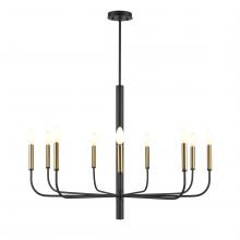 DVI DVP44029MF+GR - Olivia 9 Light Chandelier