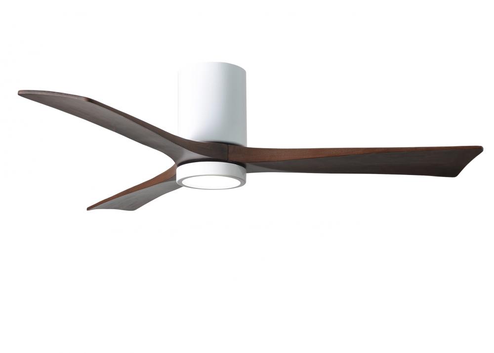 Irene - 3HLK - White - Walnut Tone Blades - 52" Blades
