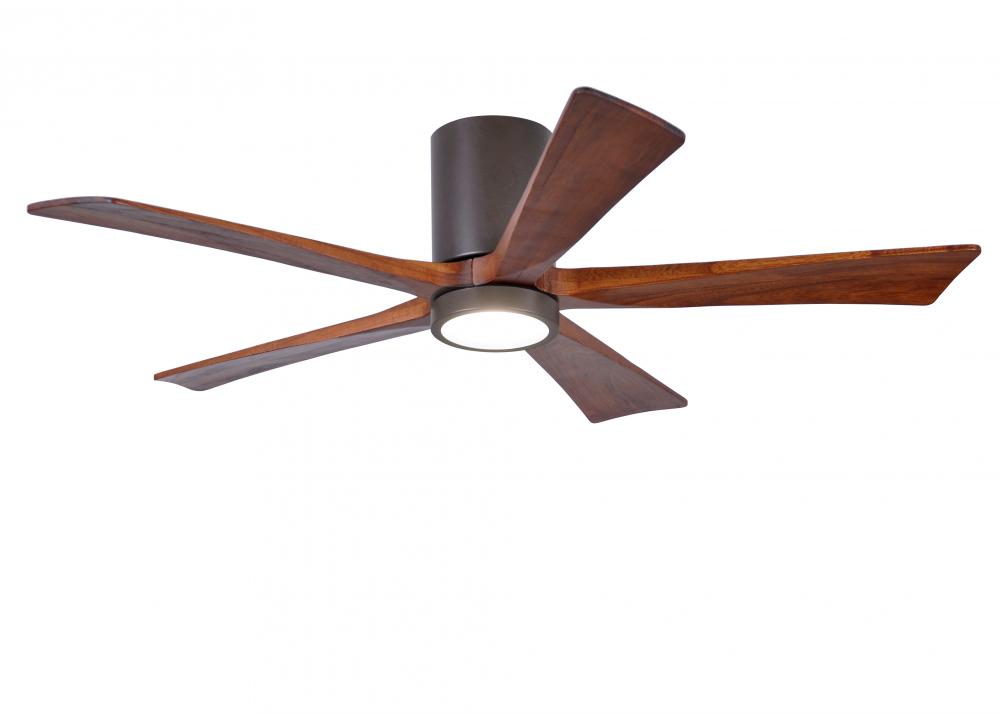 Irene - 5HLK - Textured Bronze - Walnut Tone Blades - 52" Blades