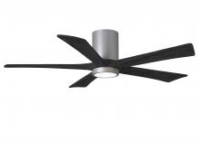 Matthews Fan Company IR5HLK-BN-BK-52 - Irene - 5HLK - Brushed Nickel - Black Blades - 52"